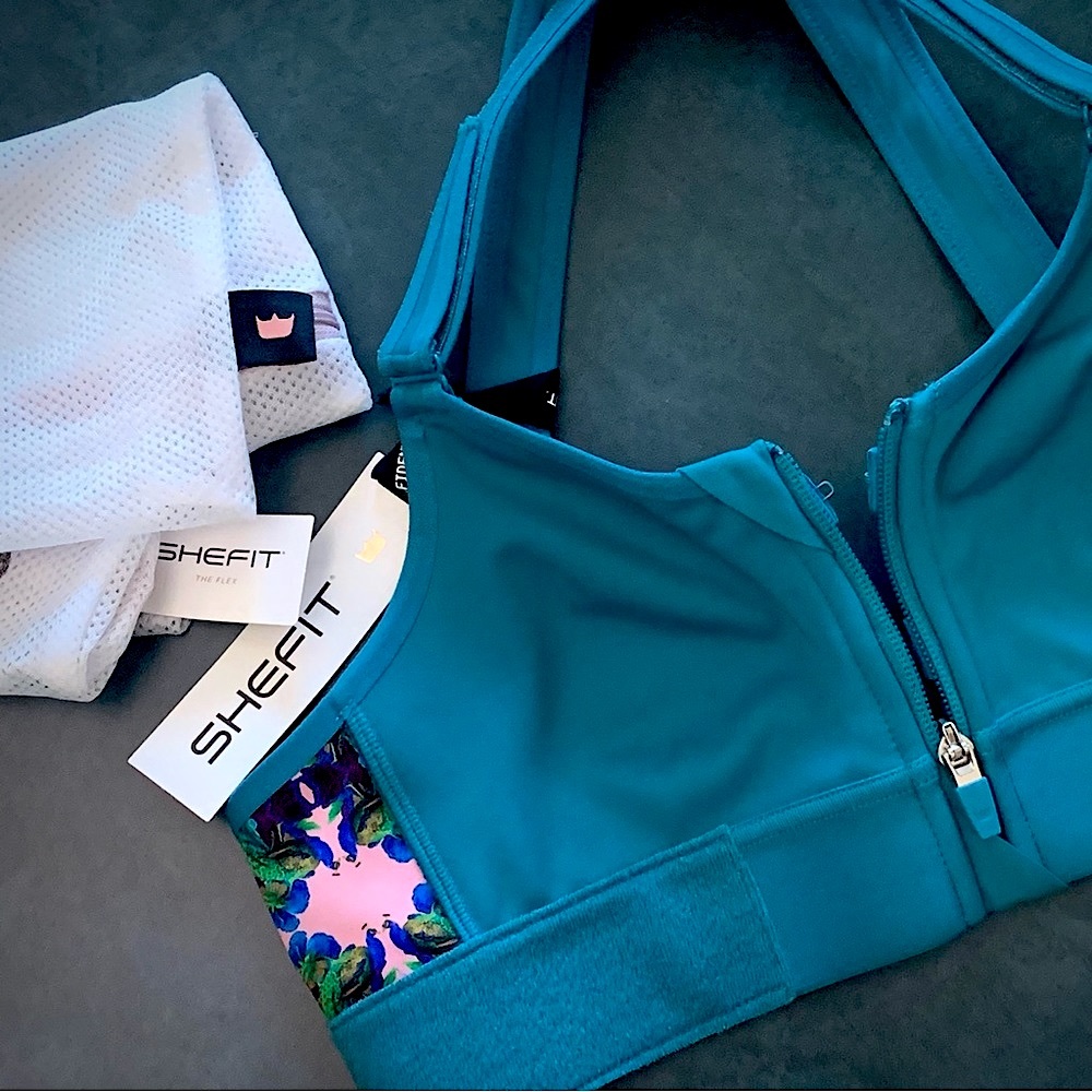 SheFit - THE FLEX Adjustable Sports Bra, Small - NWT
